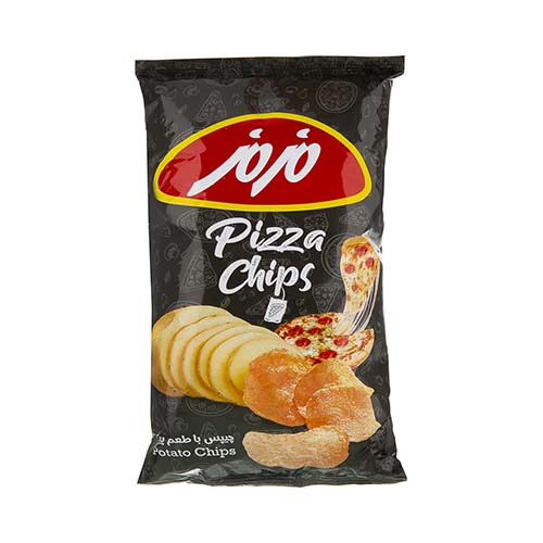 چیپس پیتزا مزمز 50 گرم