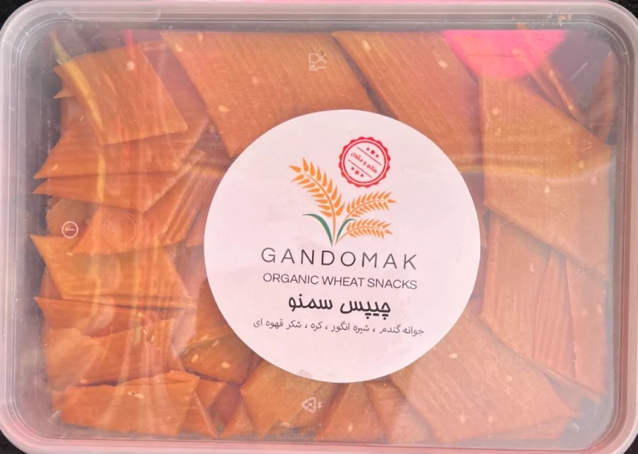 چیپس سمنو سوهان رژیمی مناسب میان وعده با مواد طبیعی و قند کنترل شده