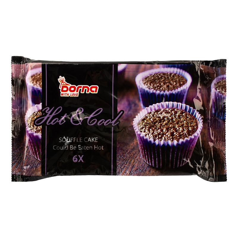 کیک براونی درنا - 180 گرم بسته 6 عددی