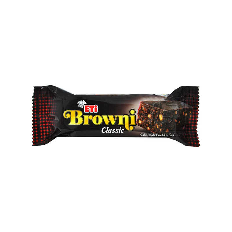 کیک براونی کلاسیک شکلاتی فندقی اتی - 40 گرم