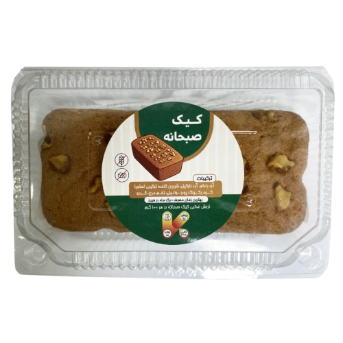 کیک صبحانه کتویی با طعم وانیلی – 190 گرم