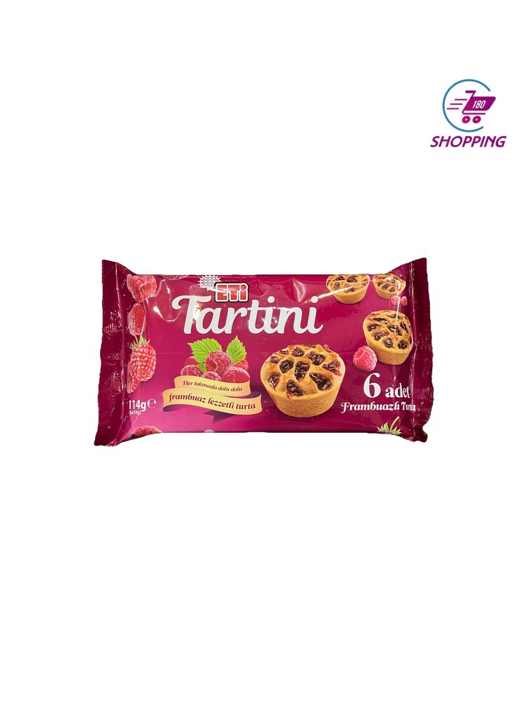 کاپ کیک اتی با طعم تمشک 6 عددی