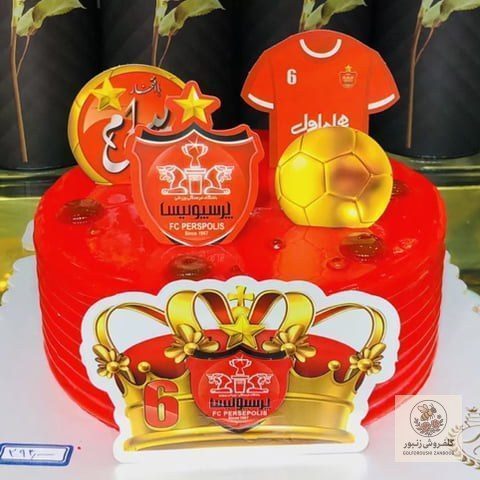 کیک تولد پرسپولیس | کد: ZNB-137Y