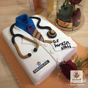 کیک فوندانت با طرح دلخواه | کد: ZNB-S7B