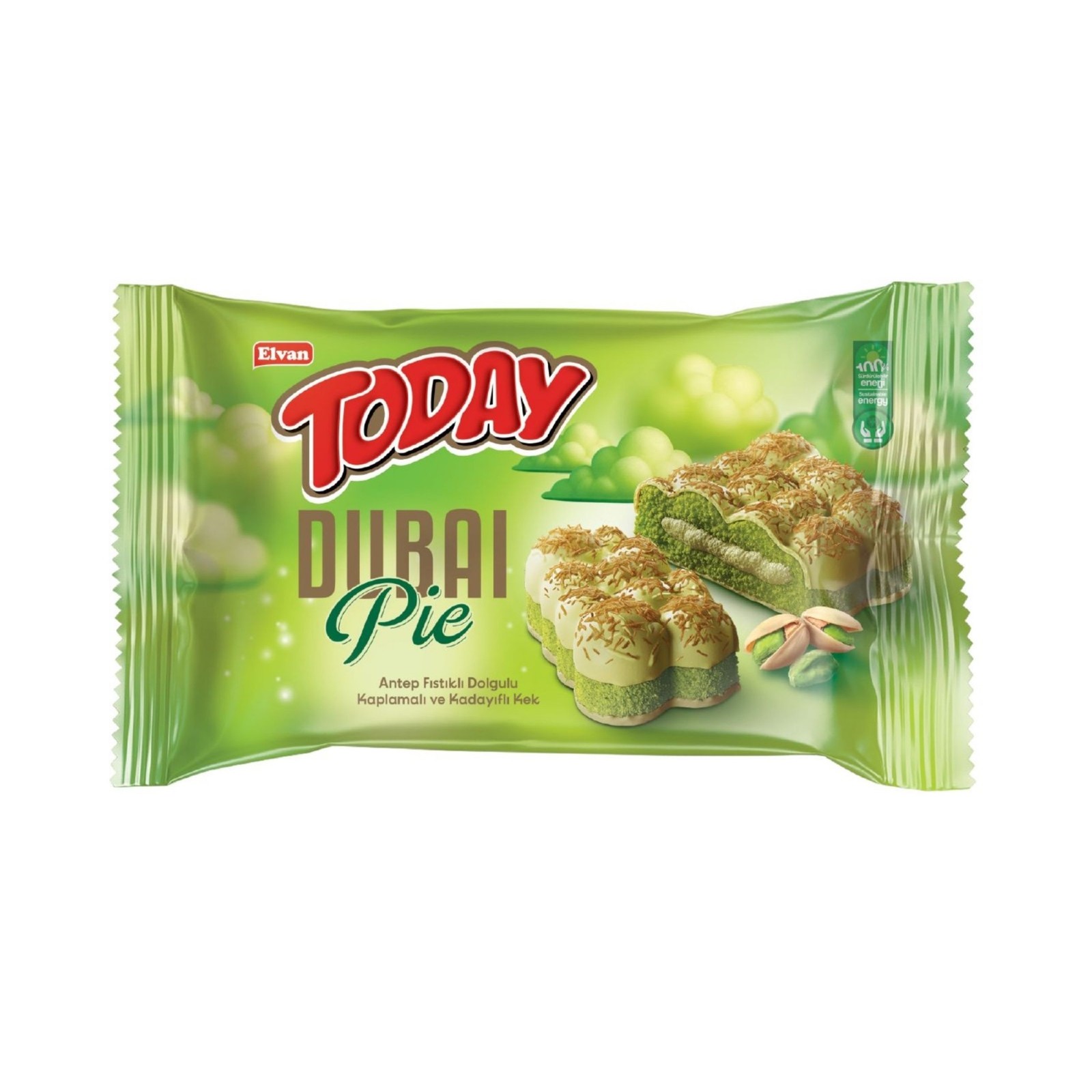 کیک دبی الوان today طعم پسته و کادایف _ ۴۰ گرم