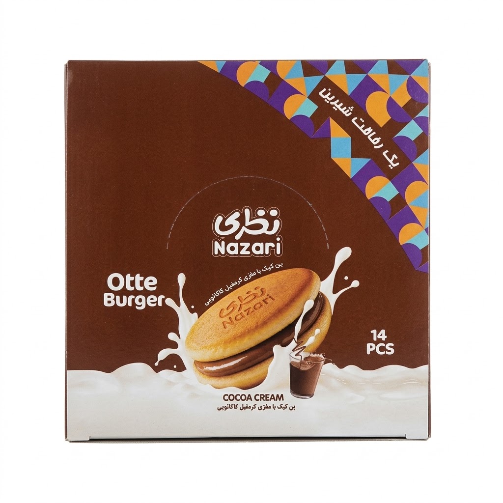 پن کیک با مغزی کرملین کاکائویی
