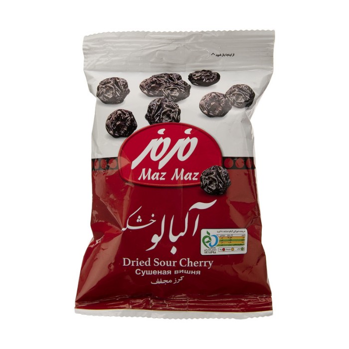 آلبالو خشکه مزمز 80 گرمی