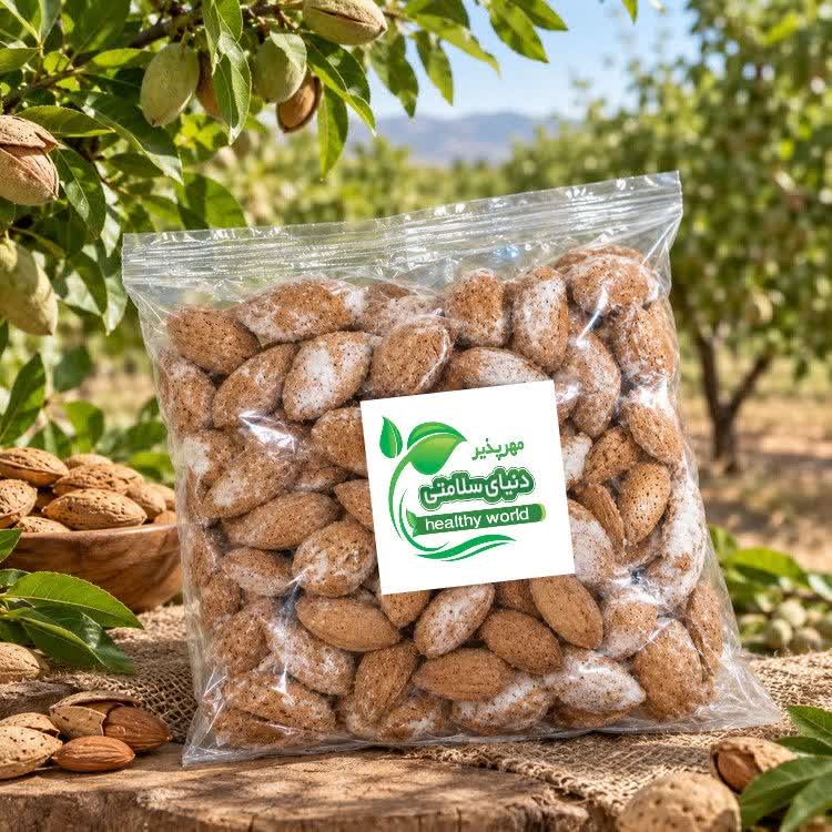 بادام با پوست ۱۵۰ گرمی