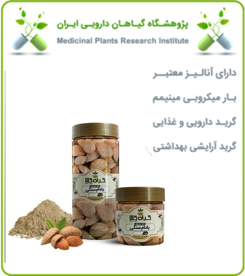 بادام سنگی بسته بندی