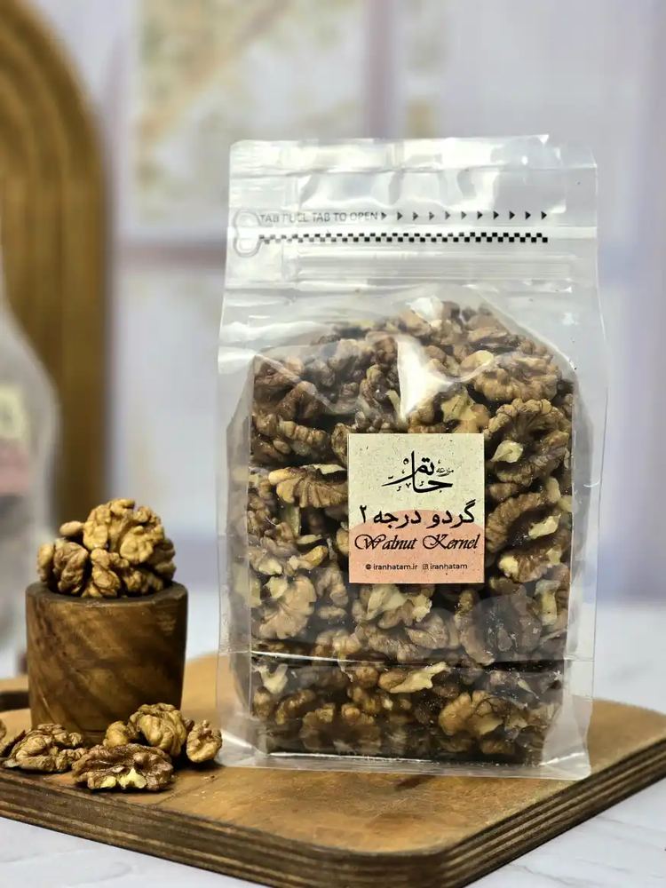 مغز گردو درجه 2 ایرانی 500 گرم