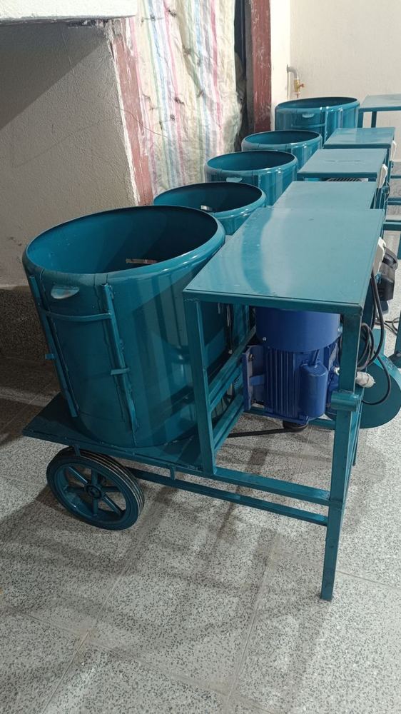 دستگاه گردو پوست کن ظرفیت ۶۰۰ کیلوگرم
