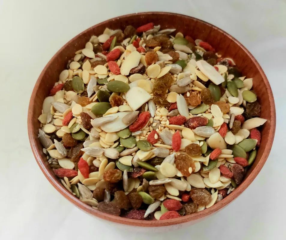 آجیل سالاد ۲۵۰ گرمی تازه | آجیل سالاد ۲۵۰ گرمی با بهترین قیمت