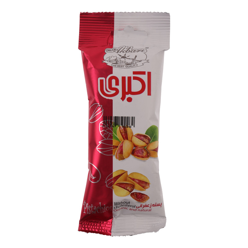 پسته زعفرانی اکبری - 35 گرم