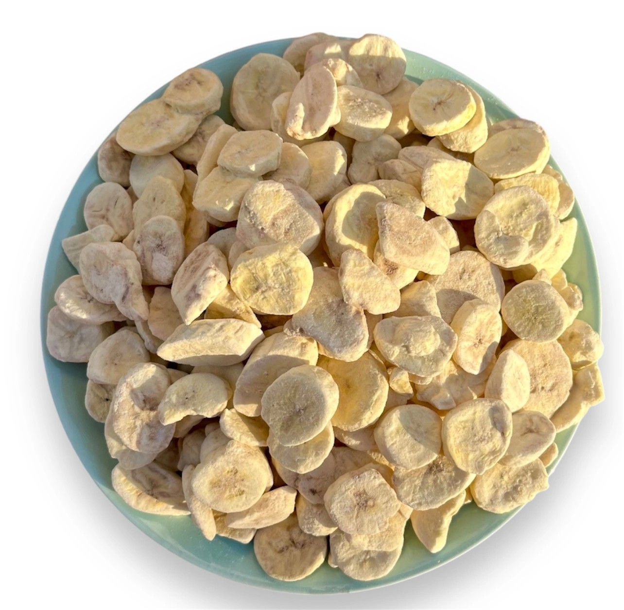 موز خشک پفکی