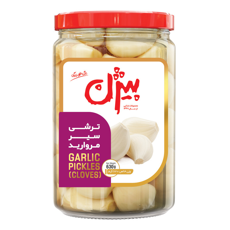ترشی سیر مروارید بیژن - 630 گرم