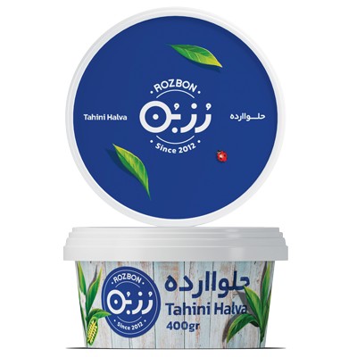ﺣﻠﻮا ارده ٤٠٠ گرمی رزبن