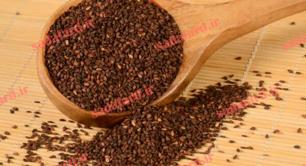 کنجد قهوه‌ ای