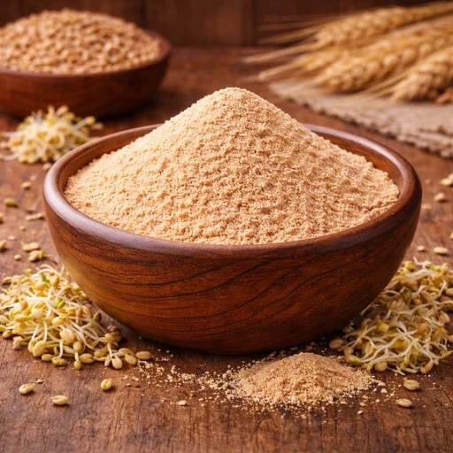 سویق جوانه گندم (برشت پودر جوانه گندم)