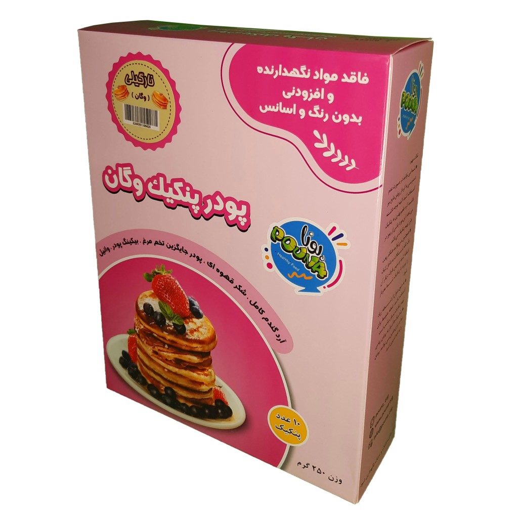 پودر پنکیک نارگیلی وگان