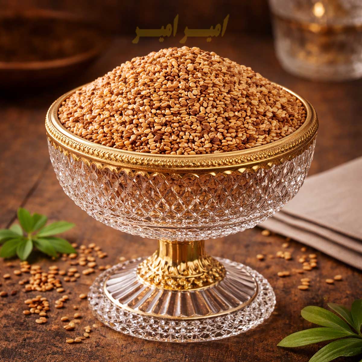 کنجد سبوس‌دار امیرامیر