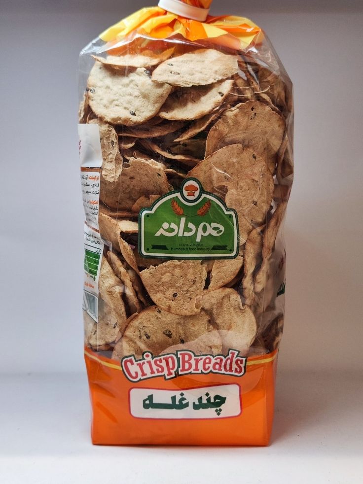 نان چیپسی جودوسر چند غله