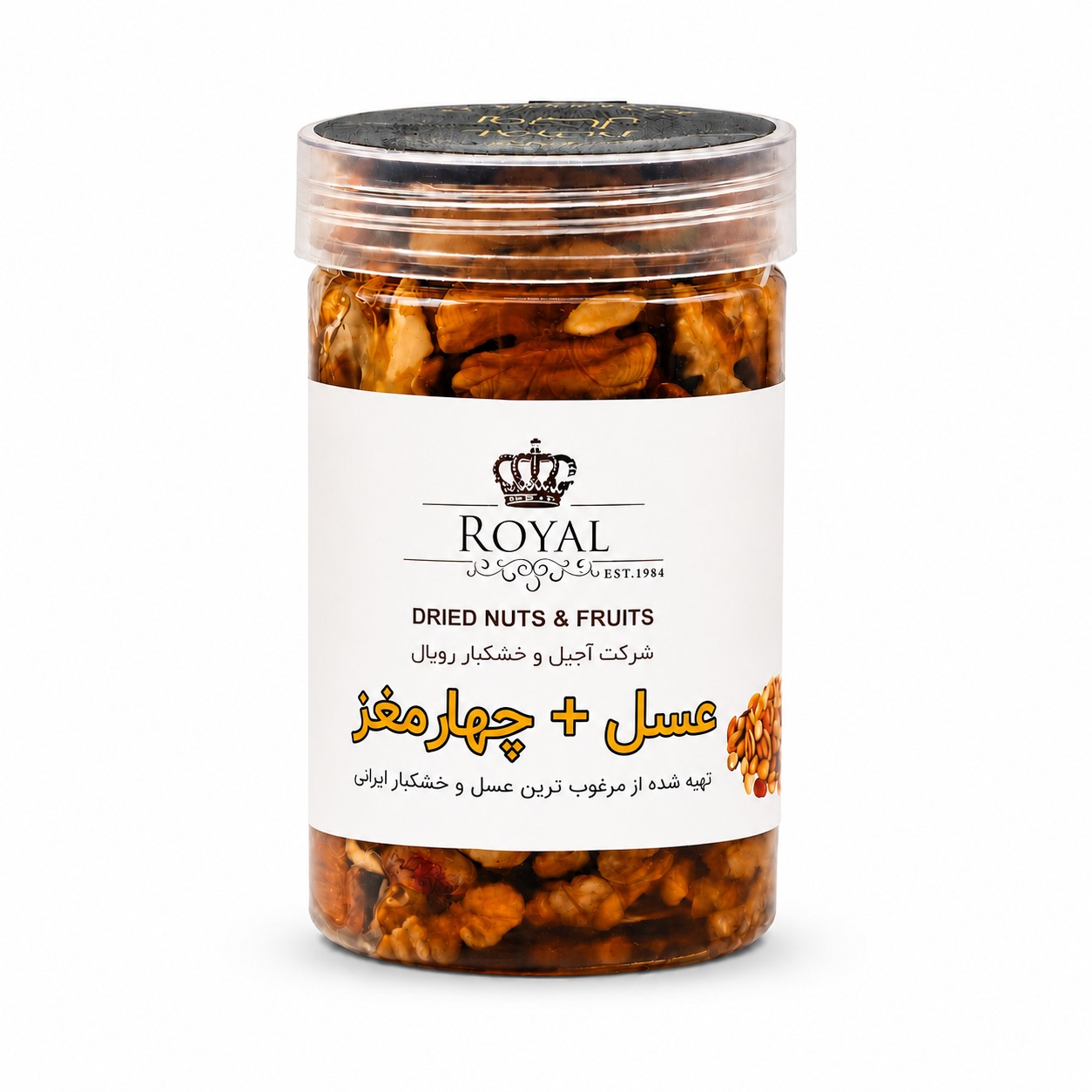 معجون عسل و چهار مغز رویال