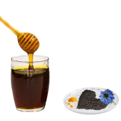 عسل سیاهدانه حدود 1 کیلویی