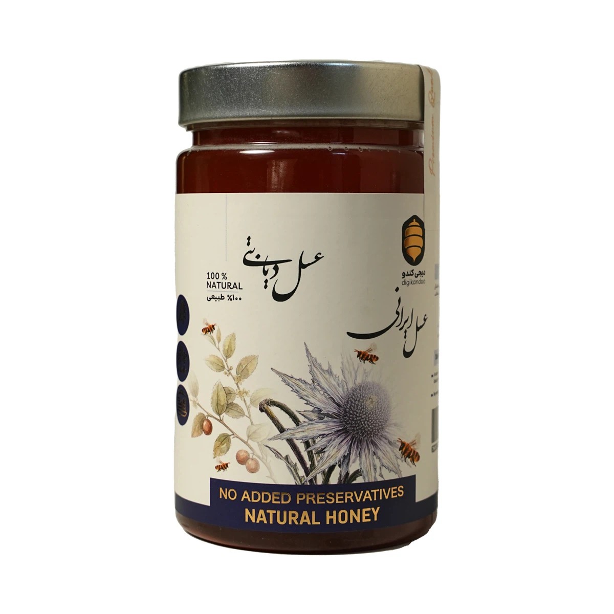 عسل دیابتی کنار و زول 750 گرمی