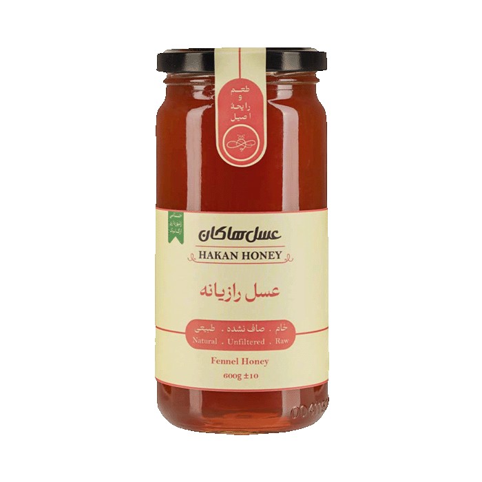 عسل رازیانه ارگانیک هاکان