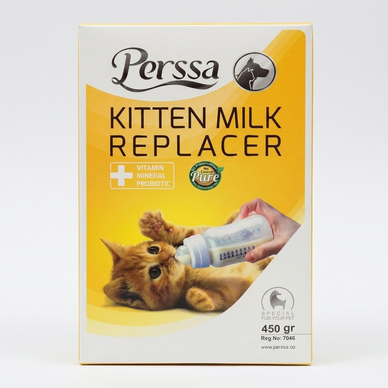 شیر خشک گربه پرسا مدل Kitten Milk وزن 450 گرم