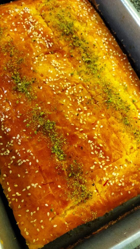 کیک باقلو..