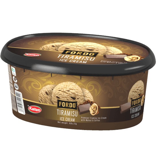 بستنی تیرامیسو فوردو 650 گرم کاله