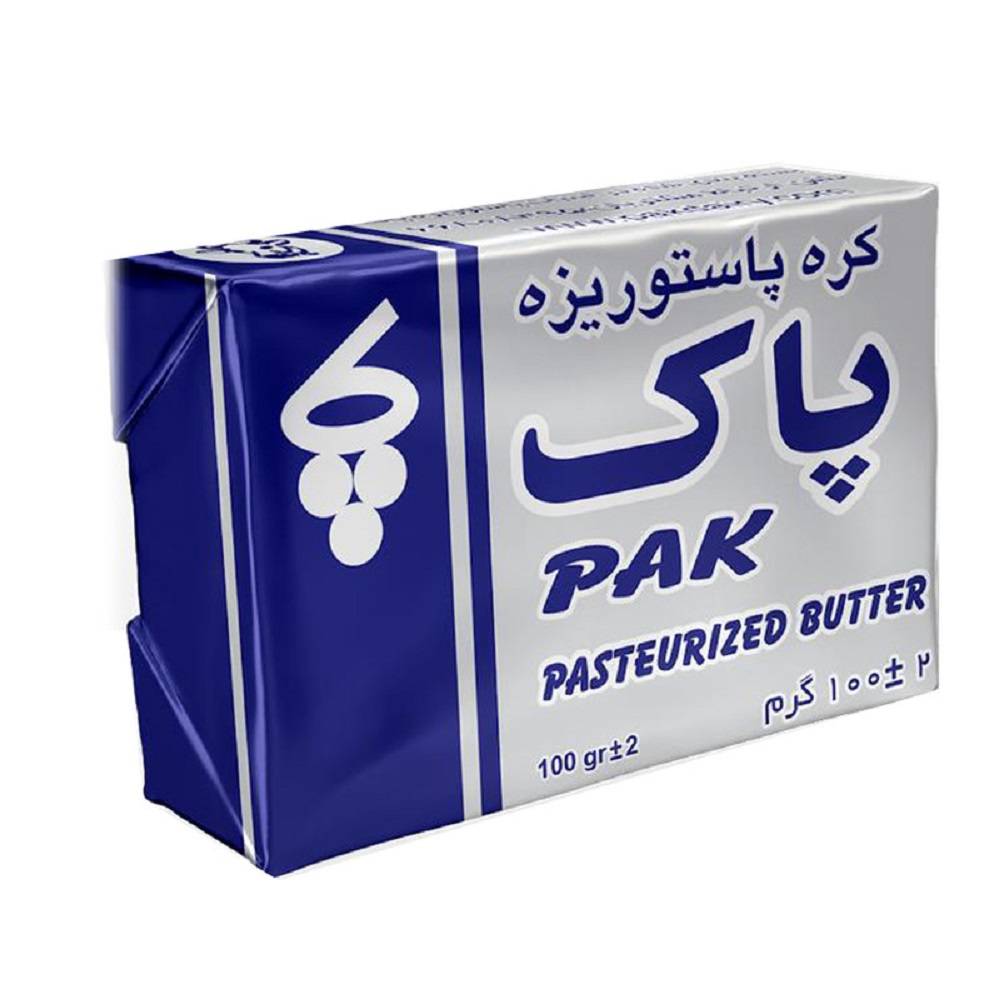 کره 100 گرم پاک