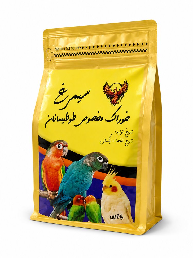 غذای مخصوص طوطیسانان سیمرغ