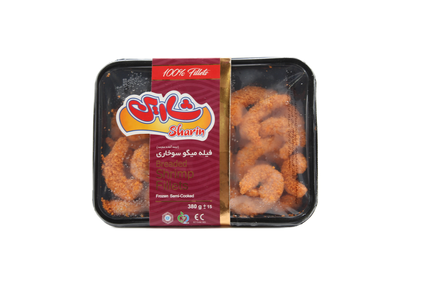 شارین فیله میگو سوخاری 380گرمی-26008032