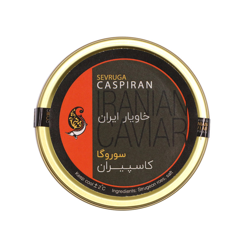 خاویار سوروگا خاویار ایران کاسپیران -  30 گرم
