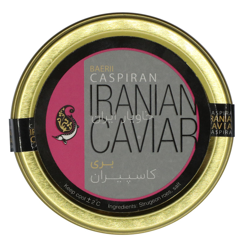خاویار بری خاویار ایران کاسپیران -  50 گرم