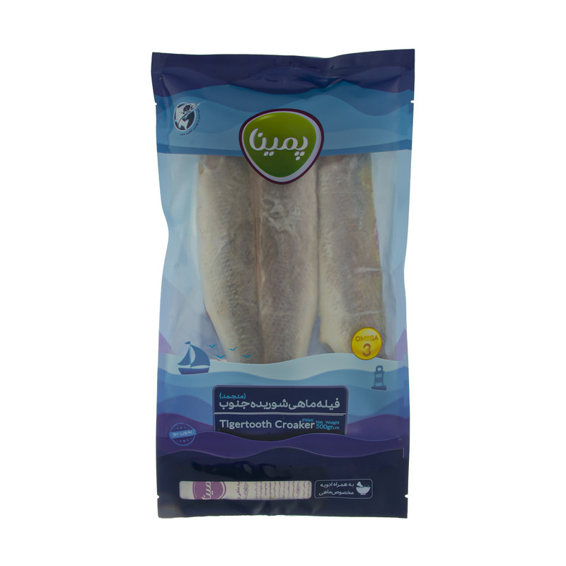 فیله ماهی شوریده جنوب پمینا - 500 گرم
