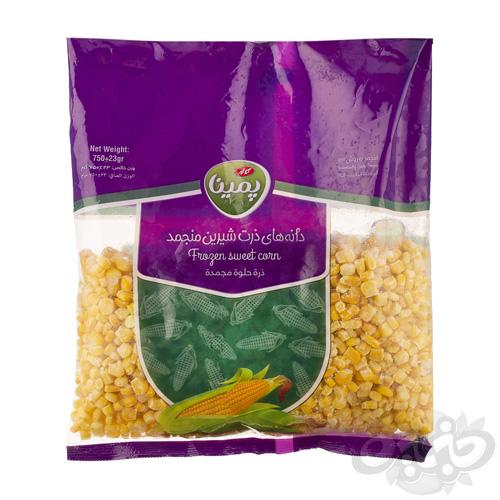 کاله ذرت شیرین منجمد۷۵۰ گرمی