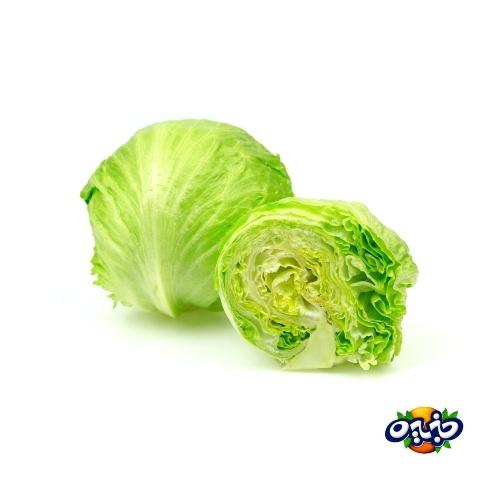 کاهو پیچ یک عدد حدود 9۰۰ گرم