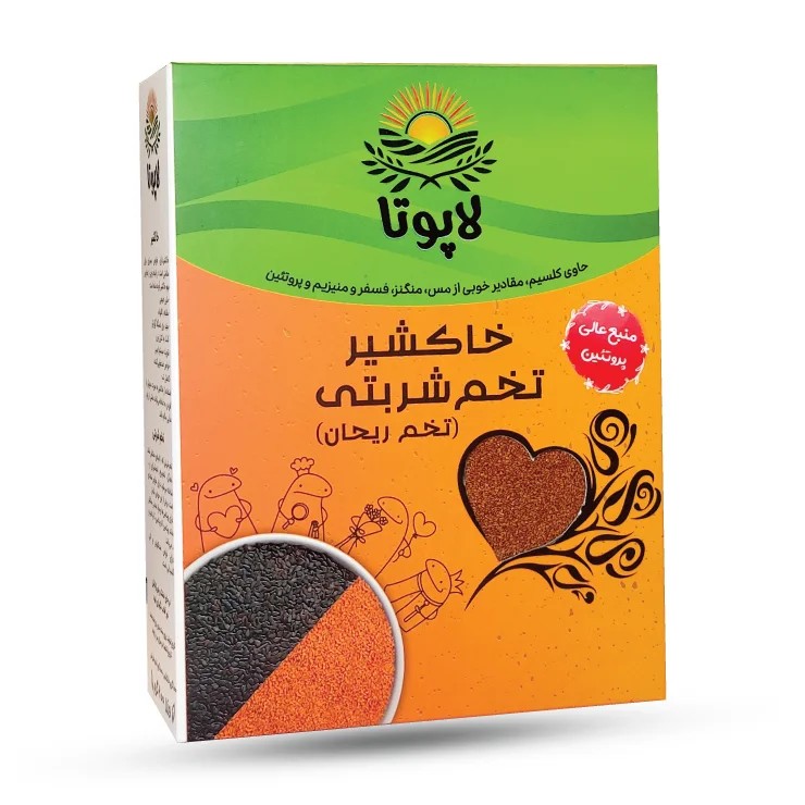 خاکشیر و تخم شربتی لاپوتا 200 گرمی
