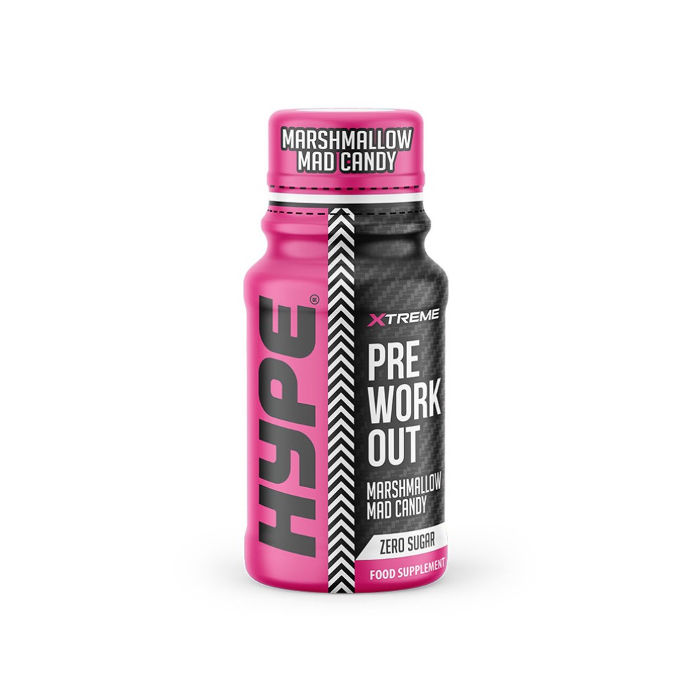 هاپ pre workout طعم مارشمالو آبنبات ۶۰ میل