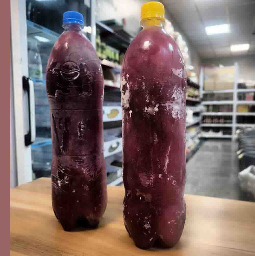 آب انار منجمد طبیعی و خالص