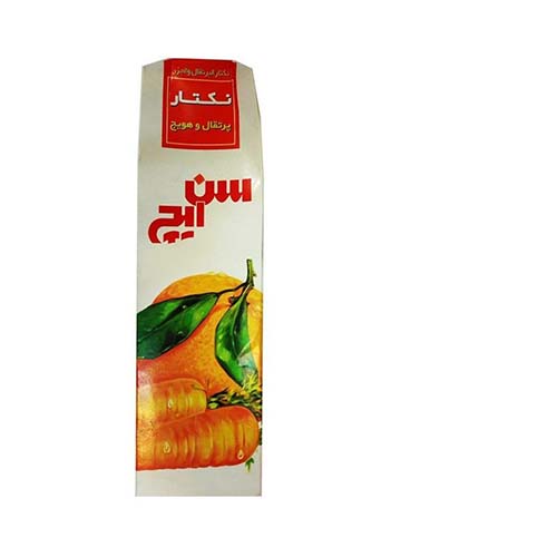 آبمیوه پرتقال هویج کامبی بلاک سن ایچ 1 لیتر