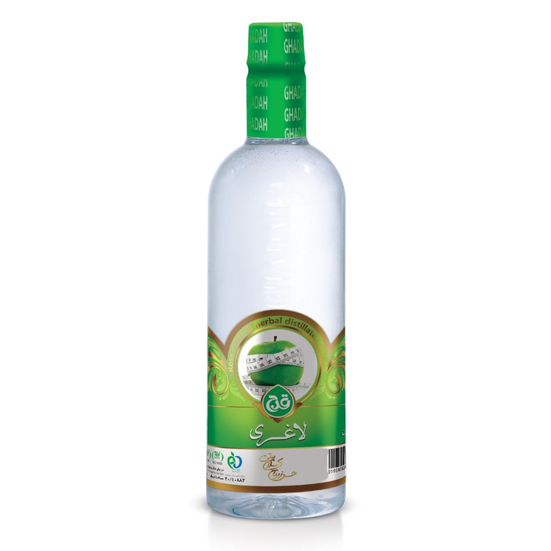 عرق ترکیبی 8 گیاه لاغری قدح - 1 لیتر بسته 2 عددی