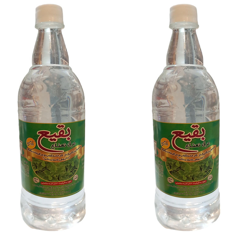عرق نعناع دو آتیشه سنتی بقیع - 2 لیتر بسته 2 عددی