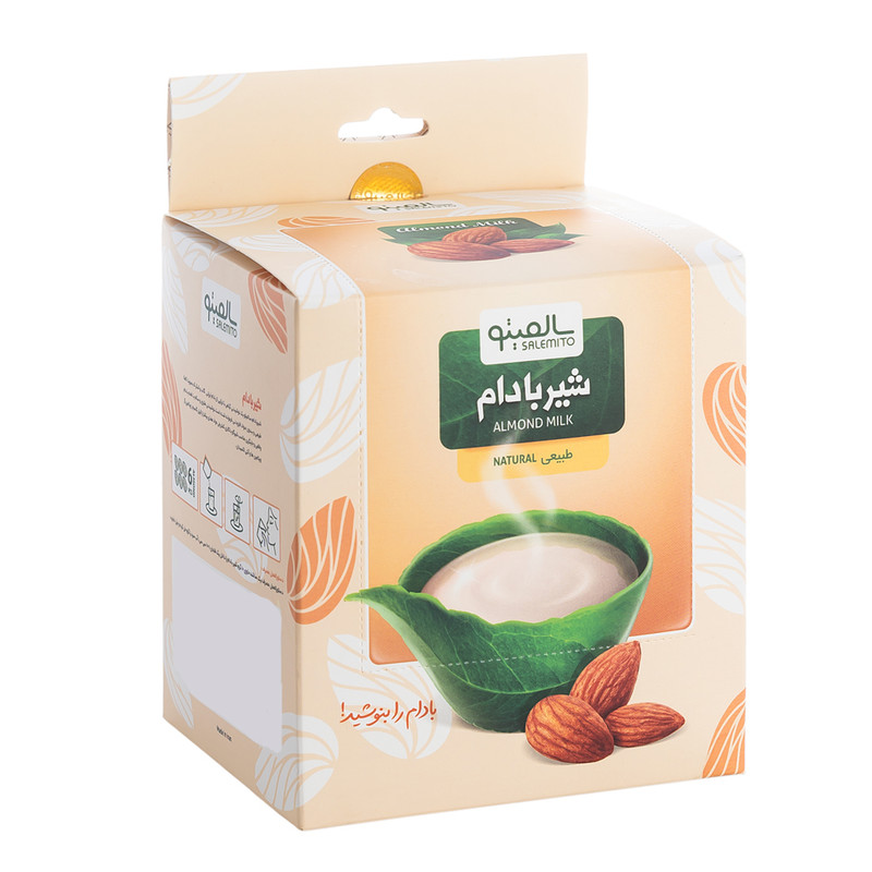 شیر بادام سالمیتو - 100 گرم  بسته 10 عددی