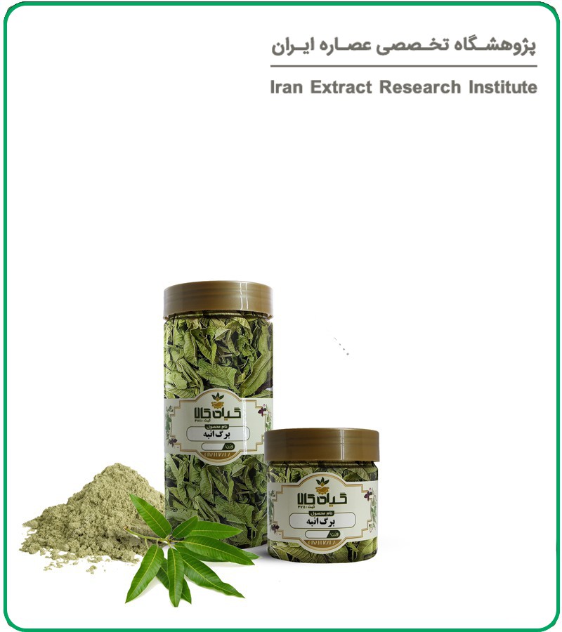 برگ انبه خشک یا پودری بسته بندی