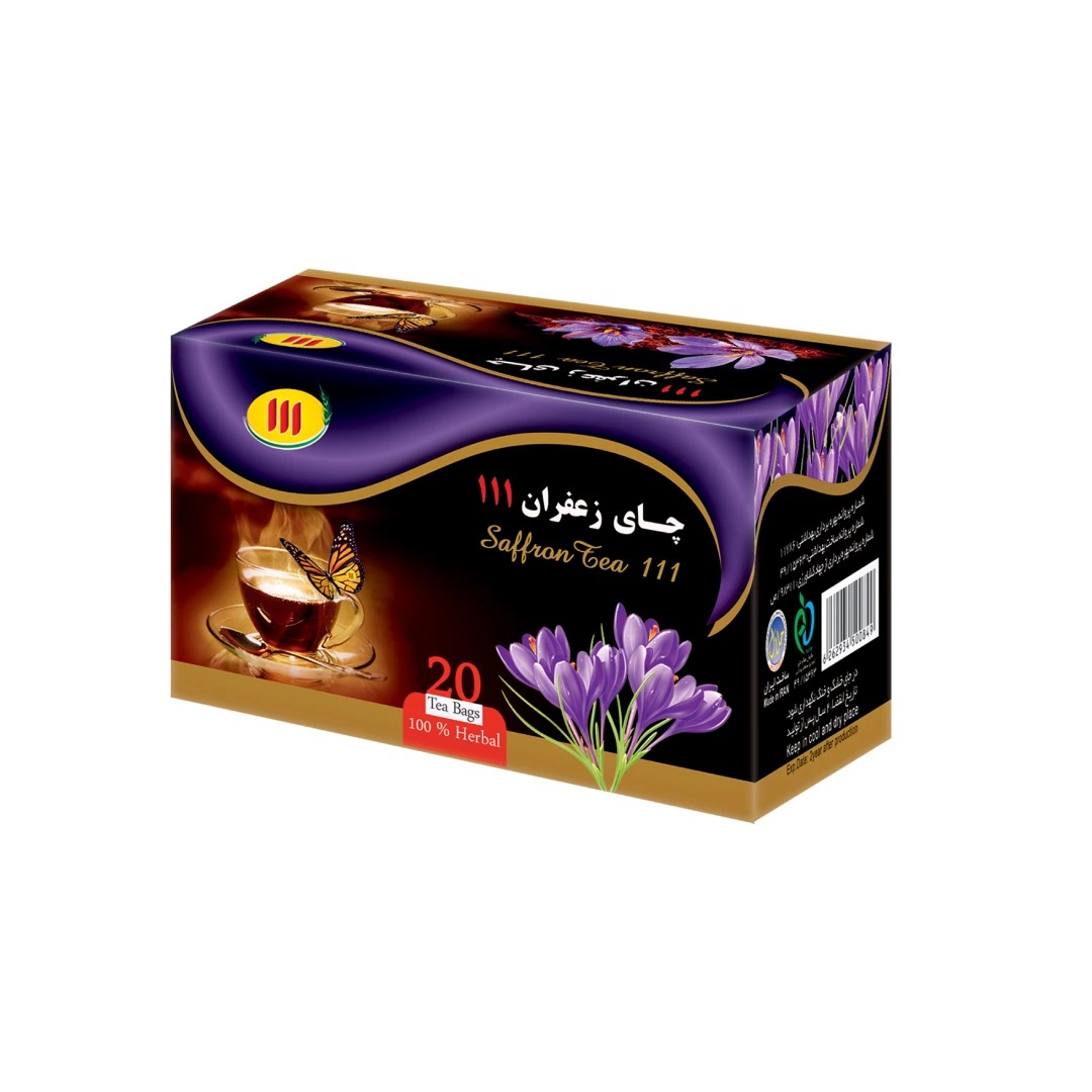 دمنوش چای زعفران 111