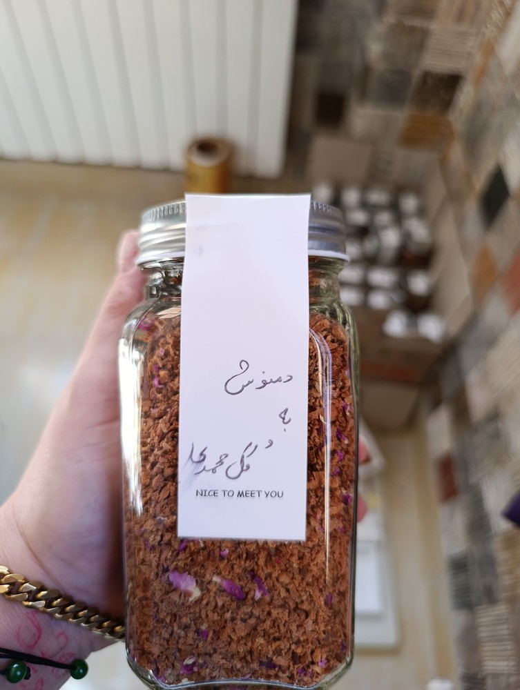 دمنوش به و گل محمدی